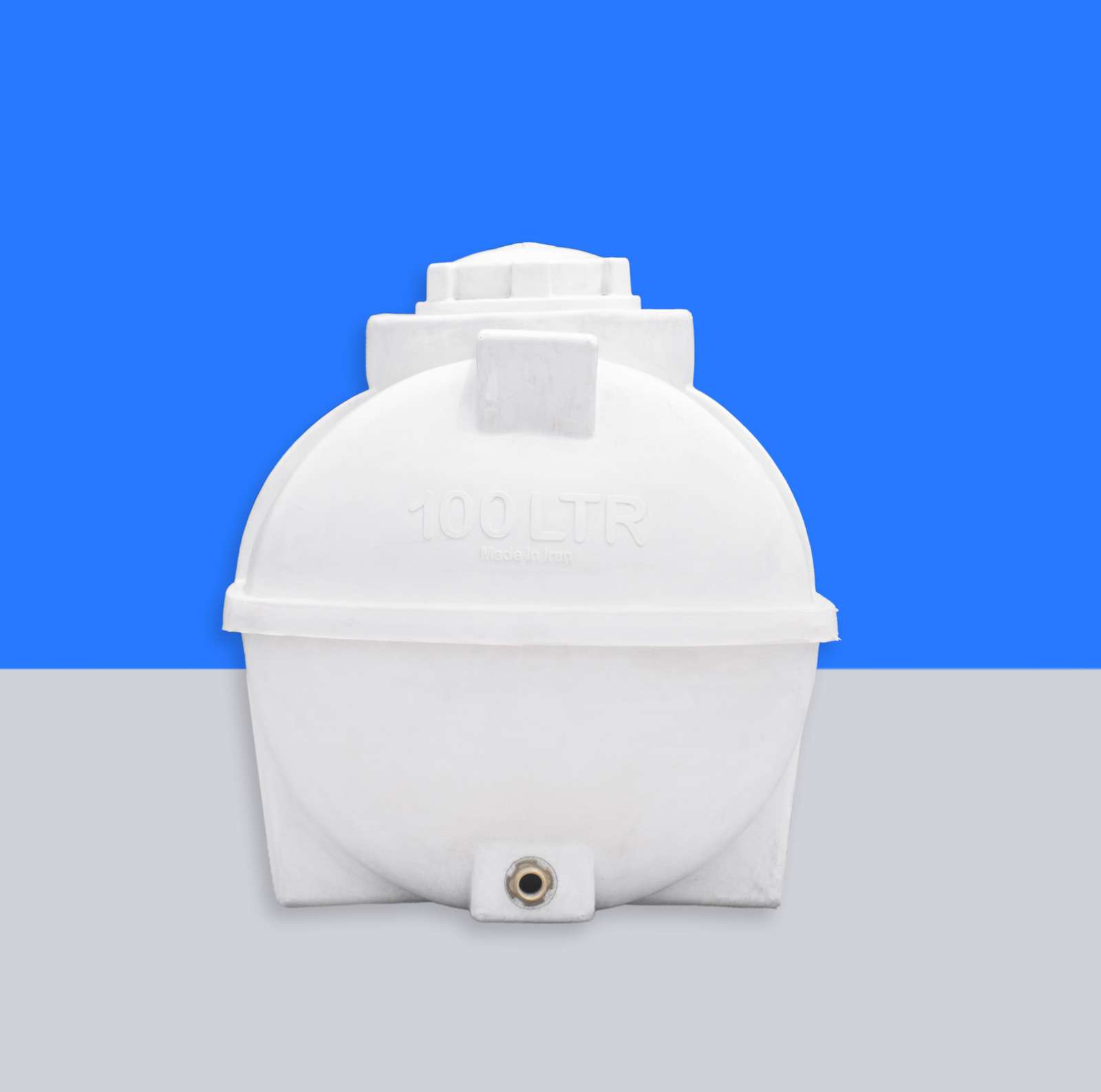 مخزن آب افقی 100 لیتر